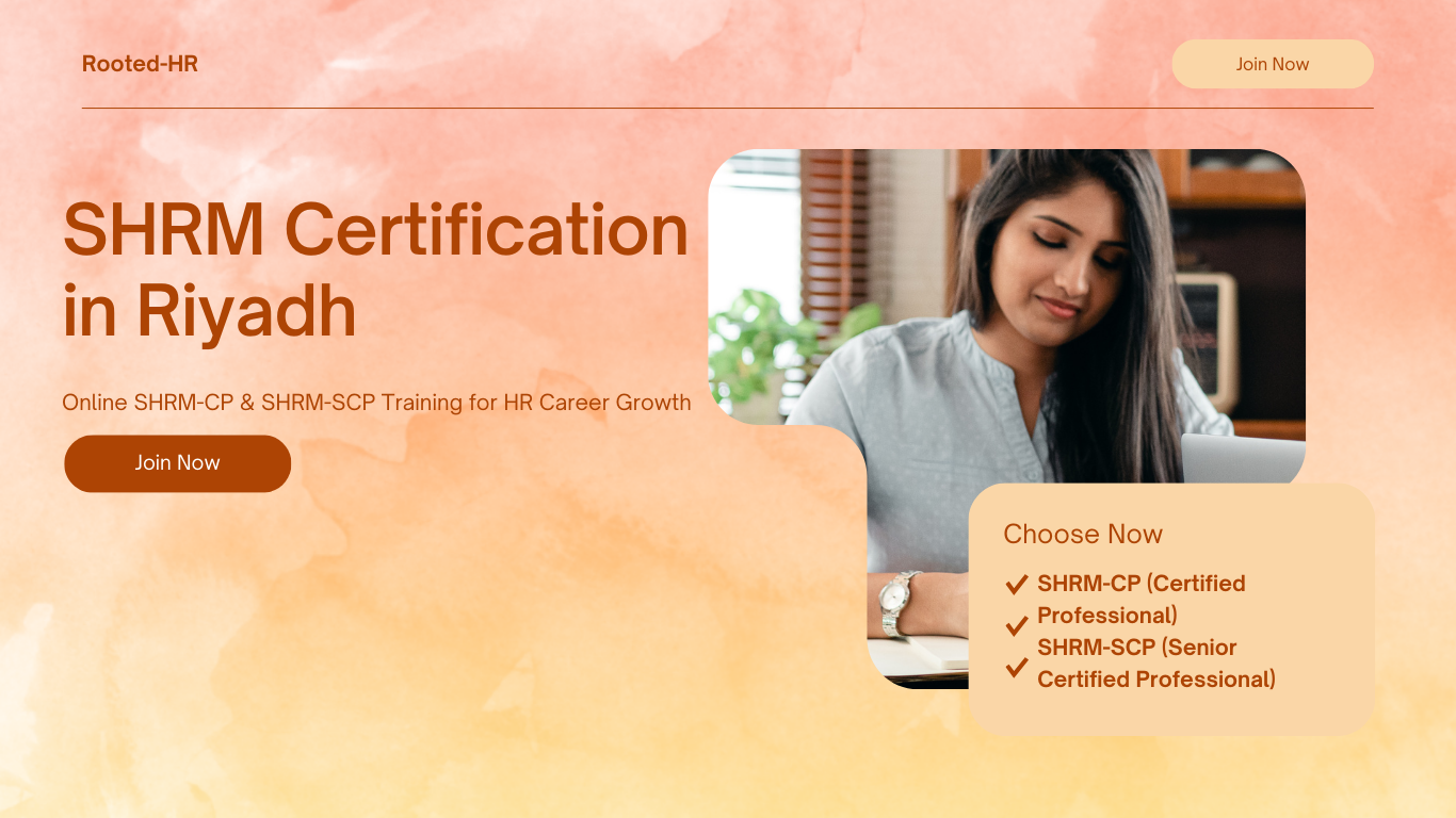 Rooted Hr Shrm Certification Course